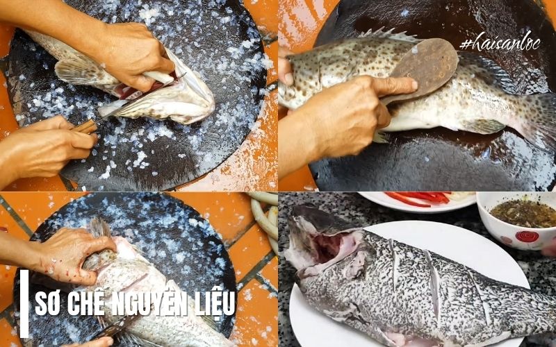 Chế Biến Cá Mú Hấp Xì Dầu