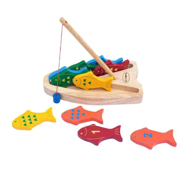 Bộ Đồ Chơi Câu Cá Bằng Gỗ