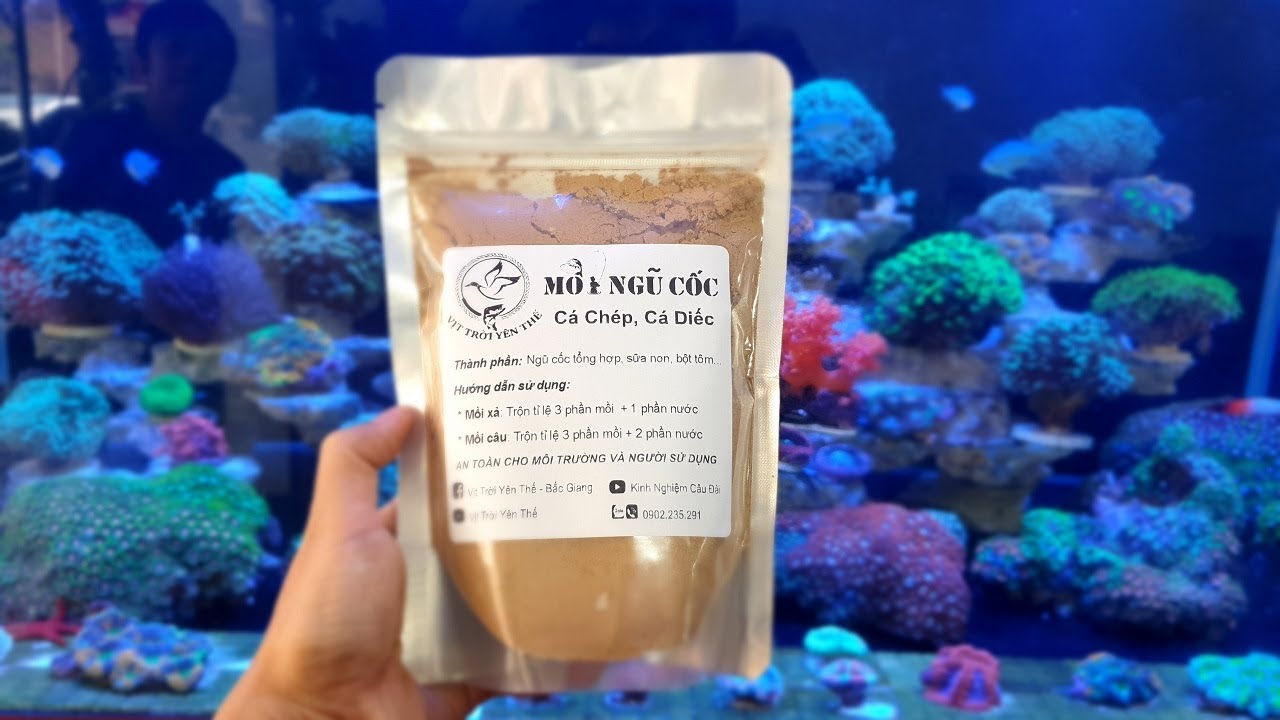 Mồi Ngũ Cốc Câu Cá Chép