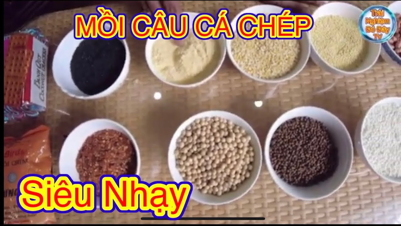Mồi Ngũ Cốc Câu Cá Chép