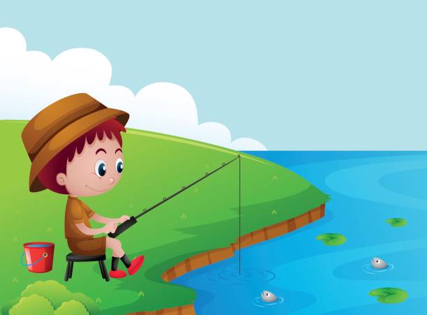 Câu Cá Dưới Sông