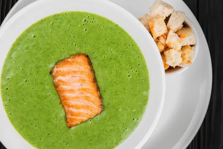 Cá Hồi Nấu Rau Gì Cho Bé