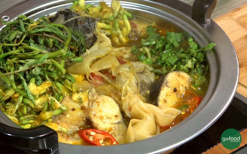 Cách Chế Biến Lẩu Đầu Cá Hồi