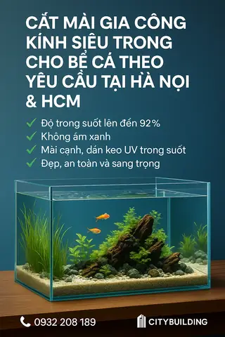 Giá Kính Làm Bể Cá