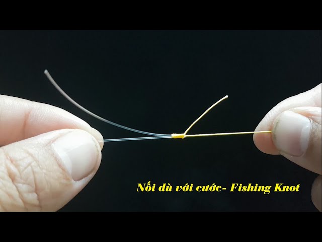 Cách Nối 2 Đầu Dây Câu Cá