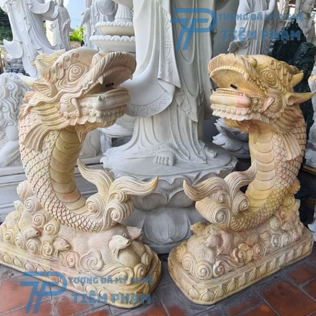 Tượng Cá Chép Hóa Rồng