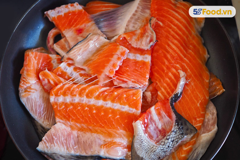 Cách Chế Biến Xương Cá Hồi