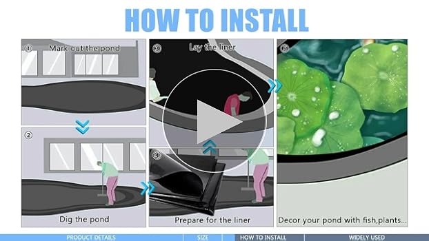 Bạt Lót Hồ Cá Koi