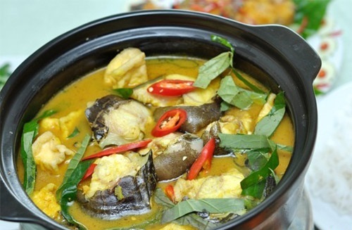 Cá Chuối Om Chuối Đậu