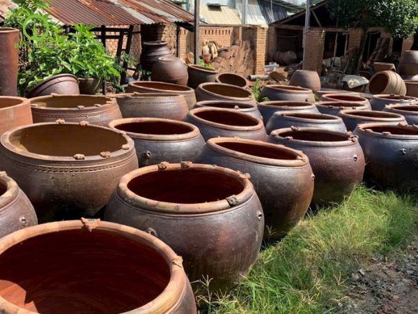 Chậu Sành Nuôi Cá Cảnh