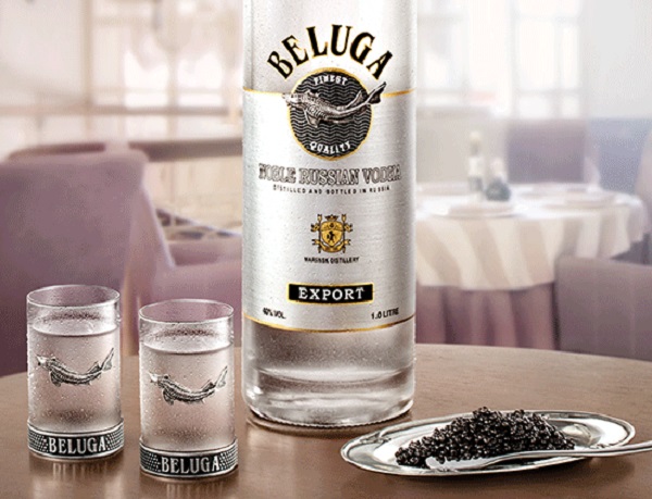 Giá Rượu Beluga Cá Tầm